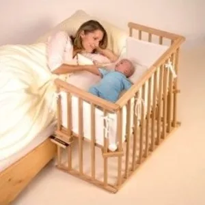 Приставная детская кроватка трансформер 3в1 от производителя