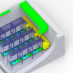 Сушильная комната для спецодежды 