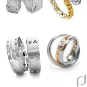 Обручальные кольца и другие ювелирные изделия под заказ