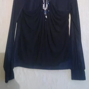 Блуза с драпировкой,  размер 42-44