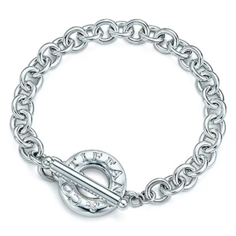 Оригинальный браслет Tiffany&Co (H061). Серебряная копия модного бренд 13