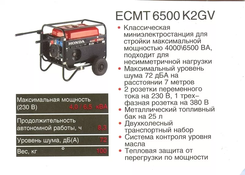 Продам професиональную электростанцию HONDA.