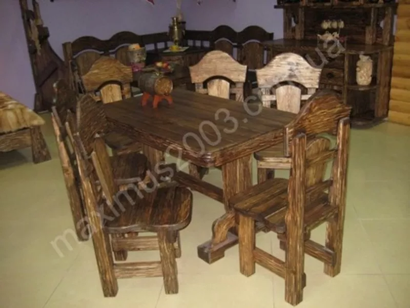 Столы и стулья для кафе под старину