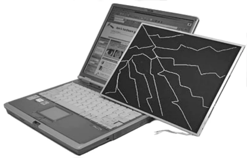 Замена/установка экрана (матрицы,  LCD Screen) ноутбука,  нетбука