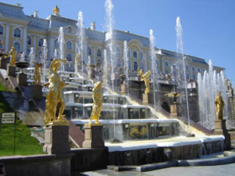 тур питер закрытие фонтанов,  туры петербург из киева недорого