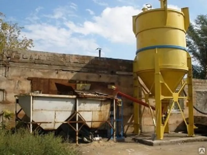 Производство шлакоблока,  автоматический вибропресс. 2