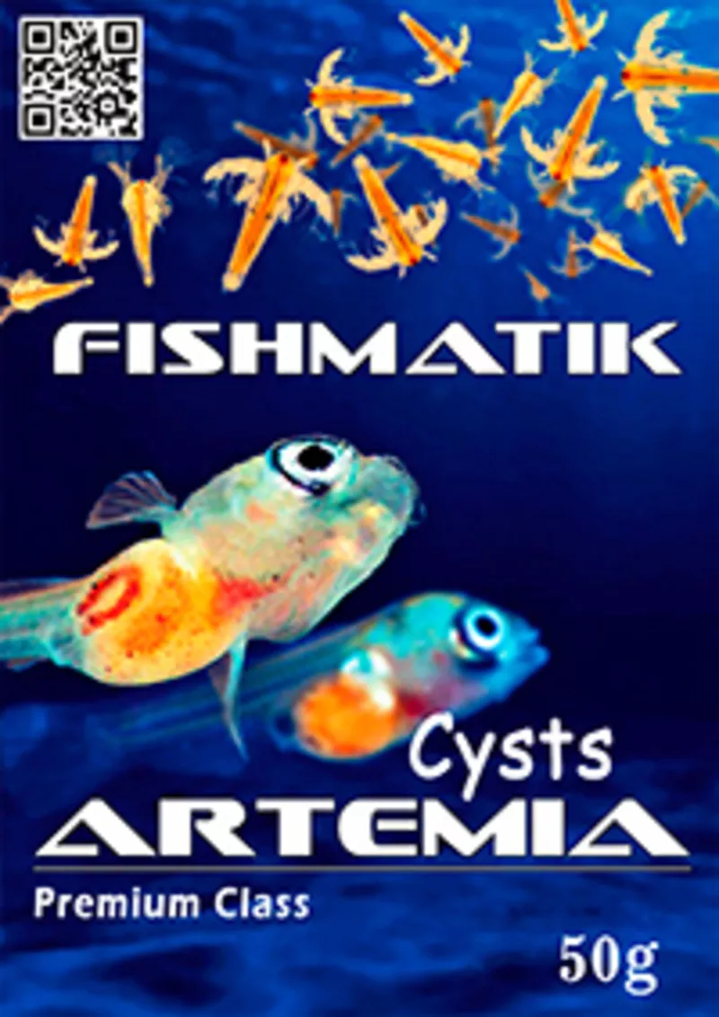 Яйца артемии Fishmatik Premium class 50 г