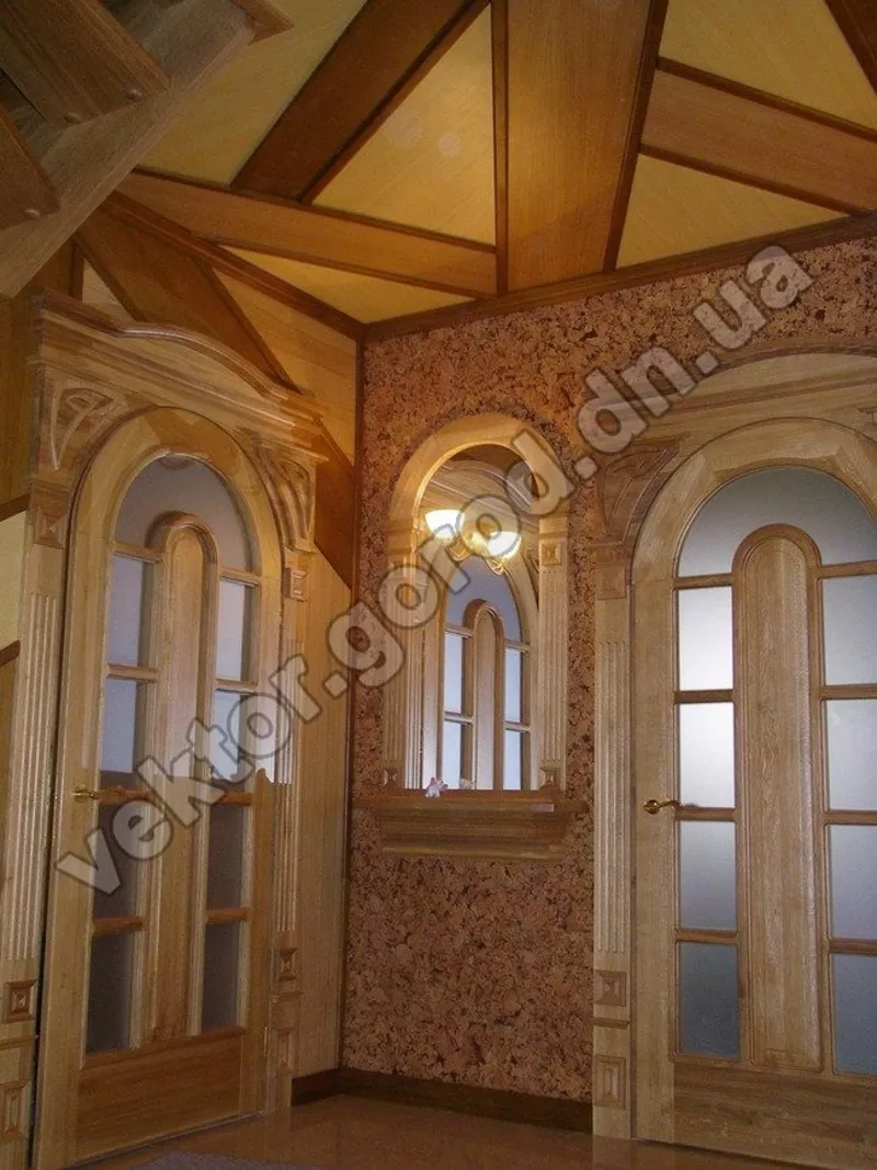 Лестницы  Донецк, двери , столярные изделия из ясеня и дуба в Донецке 35