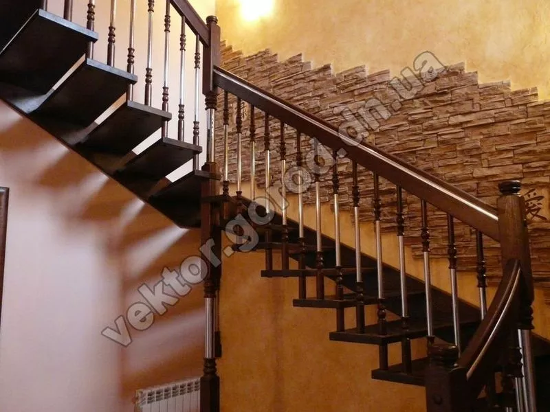 Лестницы  Донецк, двери , столярные изделия из ясеня и дуба в Донецке 22