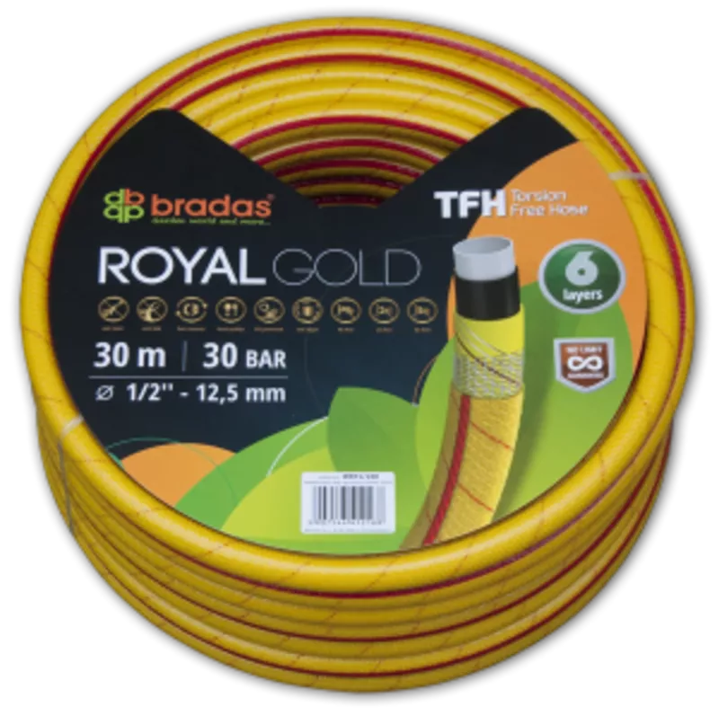 Оптом Шланг поливочный Bradas Royal Green и Royal Gold 3