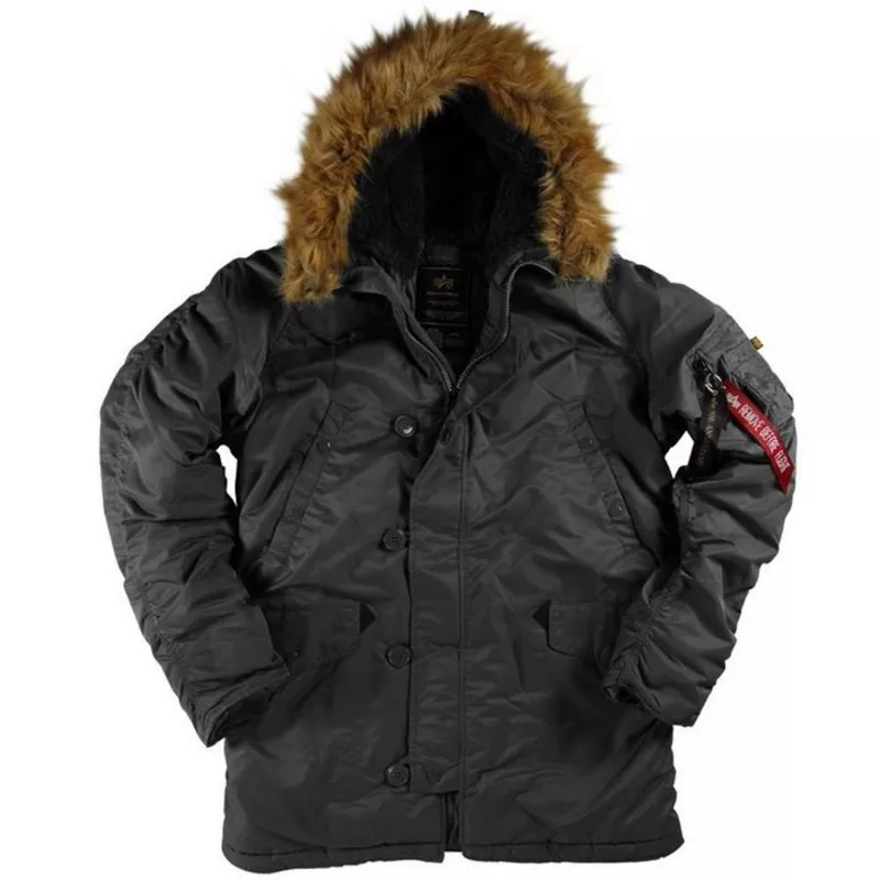 Классические мужские куртки Аляска Alpha Industries (США) 2