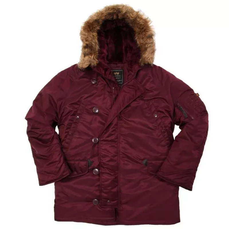 Классические мужские куртки Аляска Alpha Industries (США) 5