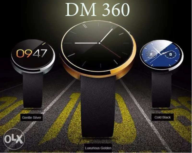 умные Smart-часы DM 360 (аналог Matarola360)